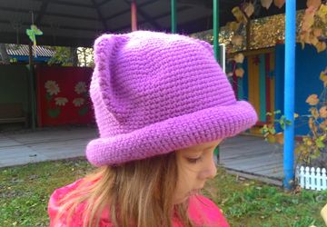 Шляпка "Кошечка"