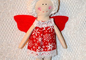 Новогодние украшения "Помощники Санта Клауса "