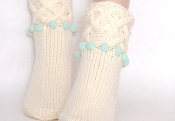 Носки-домашняя обувь " Бохо "