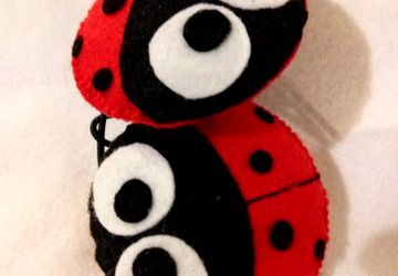 Резинки для волос "Божьи коровки"