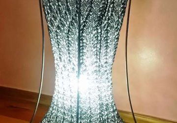 Вязанный светильник ручной работы. Киев, Киевская область, Оболонский