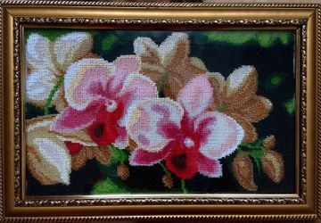 Картина, вышивка из бисера