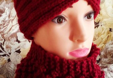 комплект---повязка-чалма и снуд