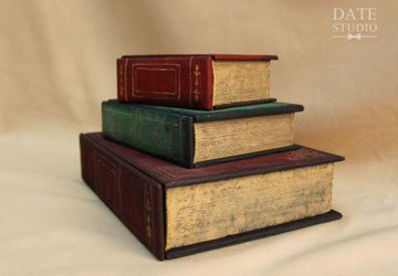 шкатулка-тайник "книги"