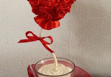 Очаровательный малыш-топиарий "Love". 
