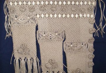 Панно макраме