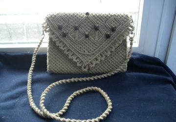 Сумка макраме