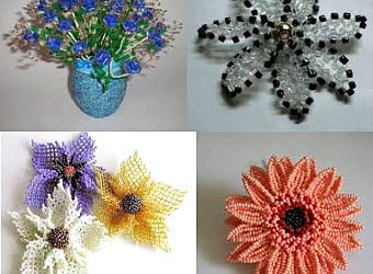 Бисероплетение: цветы