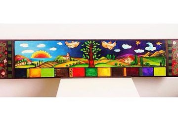 вешалка деревянная