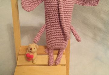 Лавандовый слоник