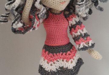 Кукла амигуруми