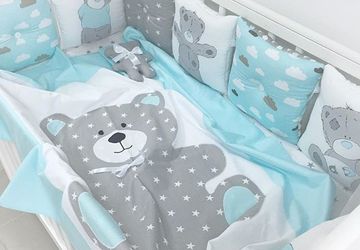 Бортики  Зверушки в кроватку