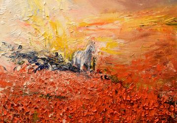 Картина маслом. Абстракция