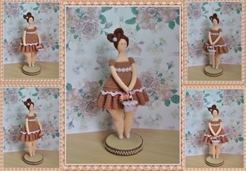 Мастер-класс вязаная кукла крючком "Тильда-толстушка"