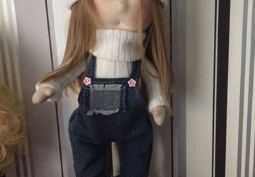 Кукла интерьерная ручной работы