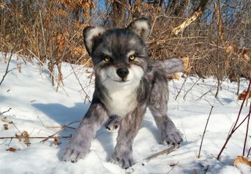 Реалистичный Волк