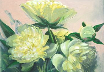 Картина маслом "Сладкое утро"