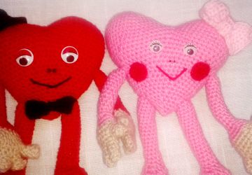 Сердечки для влюблённых