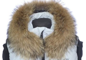 Опушка из меха енотовидной собаки