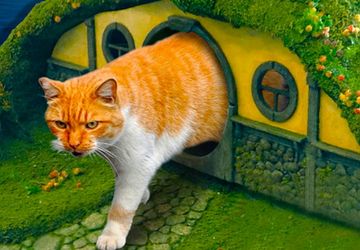 Домик для кошки своими руками