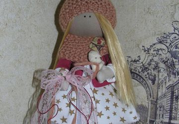 Текстильная кукла Звёздочка