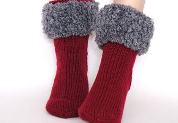 Носки- домашняя обувь