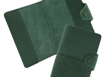 Кожаная обложка для паспорта Cangurione 3326-030 DP ANC Dark