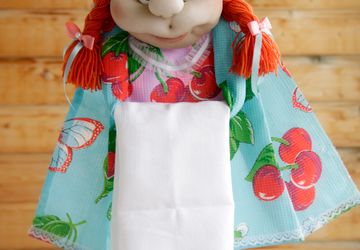 Текстильная Кукла "Полотенница"