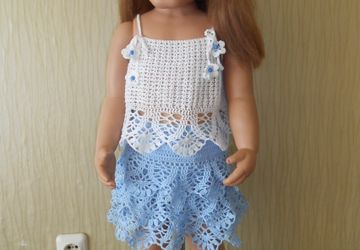 Детский костюм "Голубая нежность"