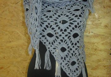 Кисти шали старинной