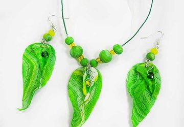 Мастер-класс: Листочки из пластики