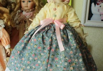 Кукла из полимерной глины