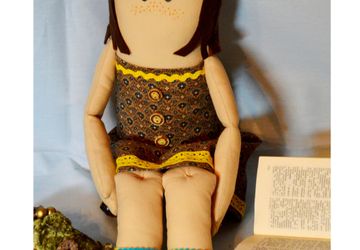 Текстильная кукла-примитив - ВЕСЕЛИНА.