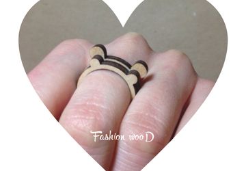 Деревянные колечки