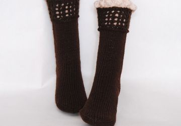 Носки- домашняя обувь