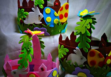 Пасхальные корзиночки