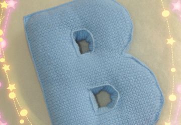 Интерьерные буквы-подушки