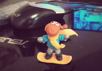 Барашек-сноубордист и Дракоша Совесть