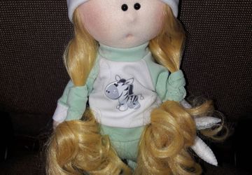 Кукла интерьерная ручной работы