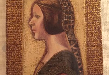 "Женский портрет в профиль".