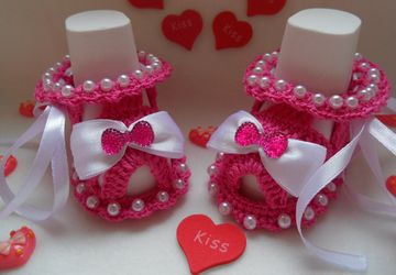 Пинетки-сандалики "Бусинки"