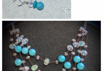 Колье и серьги