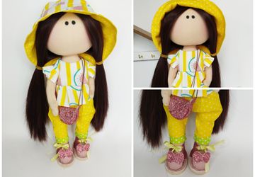 Текстильная кукла в подарок