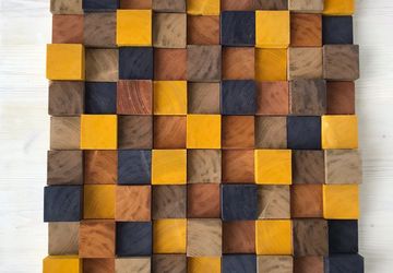 Эффектное панно в осенних оттенках