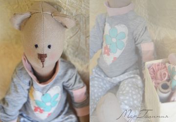 Мишка Тильда ручной работы