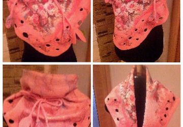 Бактус валяный "Розы"