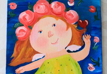 Счастливая девочка (копия Гапчинской)