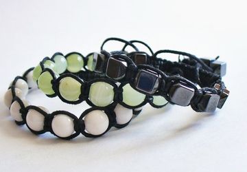 Браслеты шамбала с натуральными камнями