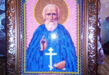 Икона...Ручная работа... Потрясающий подарок