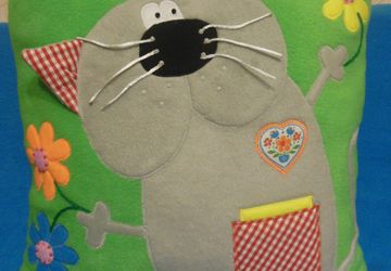 Декоративная подушка "Какой хороший день...!"